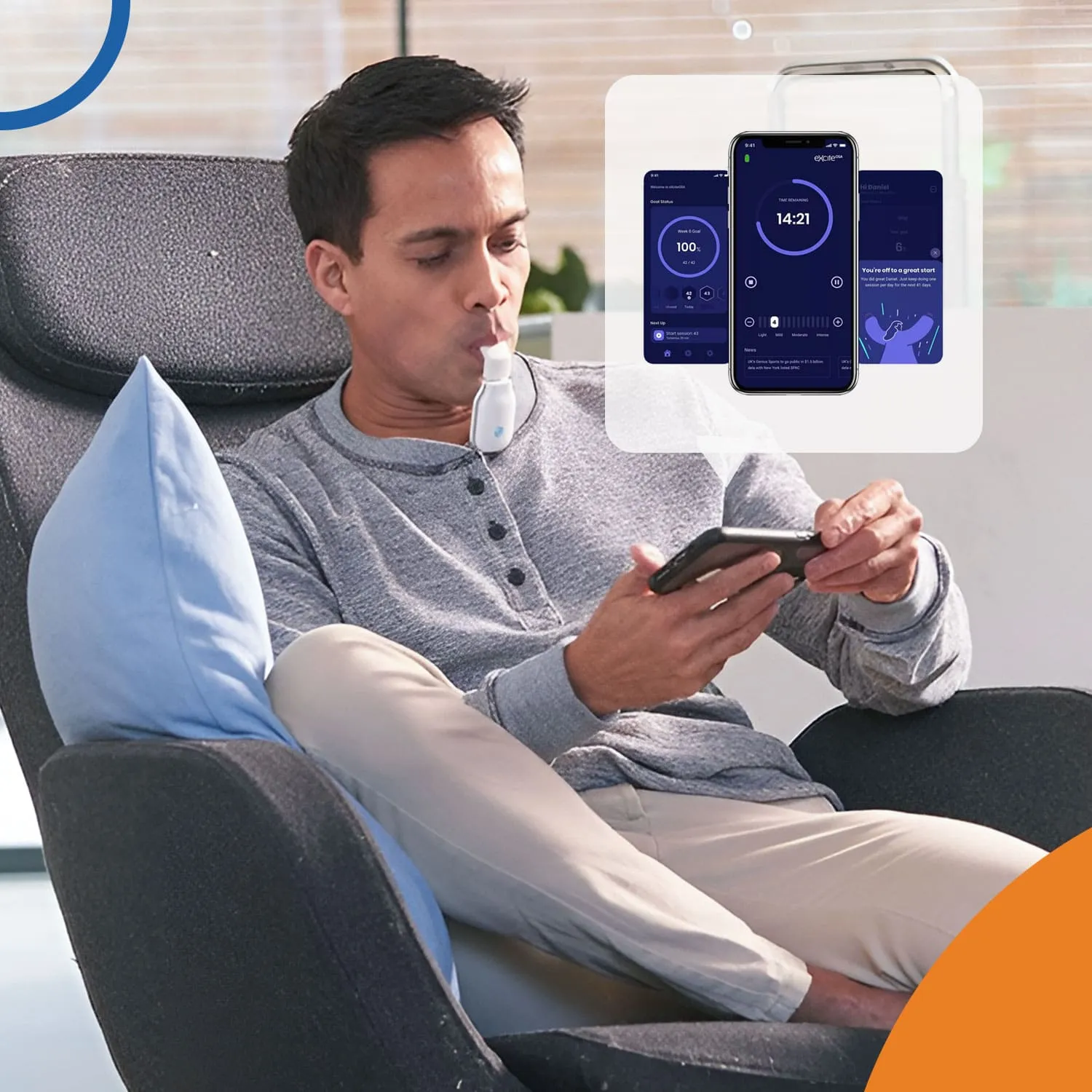 take control of your sleep with the exciteosa app